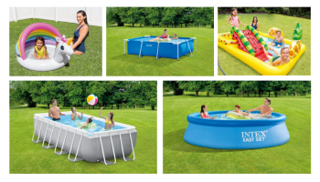 Наслаждайтесь летом с нашим выбором бассейнов для вашего сада!