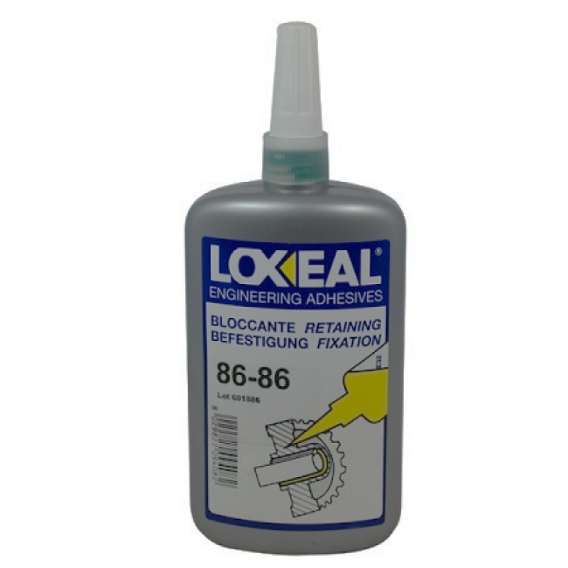 Loxeal 86-86 Высокопрочный клей для крепления деталей, уплотнительных резьб