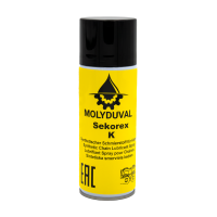 MOLYDUVAL - Sekorex K Spray - Sintētiska Augstu Temperatūru Ķēžu Smērviela Aerosolā