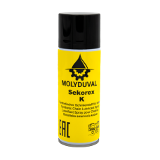 MOLYDUVAL - Sekorex K Spray - Sintētiska Augstu Temperatūru Ķēžu Smērviela Aerosolā