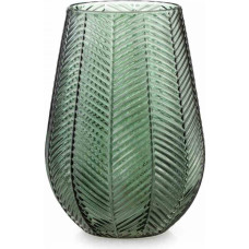 Ameliahome VASE/AH/VITORIA/BOTTLEGREEN/18,5X25,5