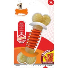Nylabone Košļājamā rotaļlieta suņiem Nylabone Extreme Chew Pro Action Bacon L Izmērs Neilons