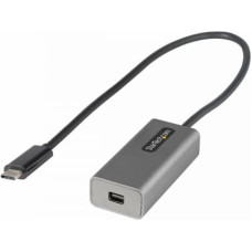 Startech USB C uz Display Porta Adapteris Startech CDP2MDPEC Melns/Pelēks 0,3 m