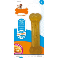 Nylabone Košļājamā rotaļlieta suņiem Nylabone M Izmērs Cālis Termoplastisks Kucēni