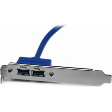 Startech USB Kabelis Startech USB3SPLATE           IDC Zils