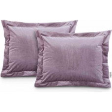 Ameliahome CUS/AH/VELVET/MAUVE/SIDE/50X70*2