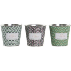 Dkd Home Decor Набор свечей DKD Home Decor Lush Vibes (3 pcs) (8 x 8 x 7,5 cm)