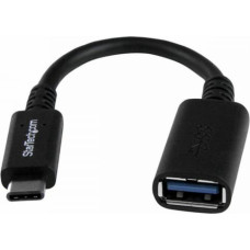 Startech USB A uz USB C Kabelis Startech USB31CAADP           Melns