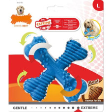 Nylabone Košļājamā rotaļlieta suņiem Nylabone Dura Chew Šķērsot L Izmērs Neilons Teļa gaļa