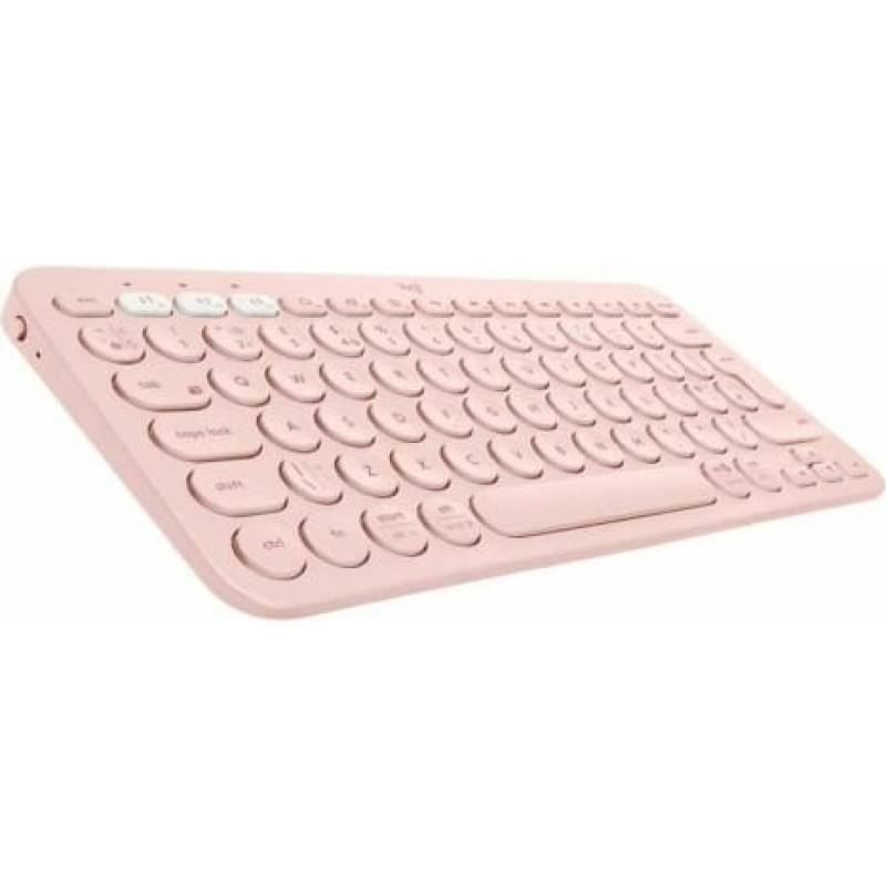 Logitech Klaviatūra Logitech K380 QWERTY Rozā