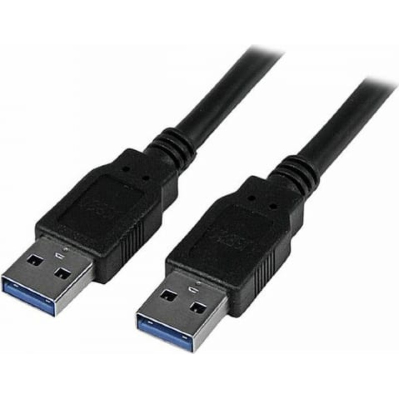 Startech USB Kabelis 3.0 Startech USB3SAA3MBK 3 m Melns