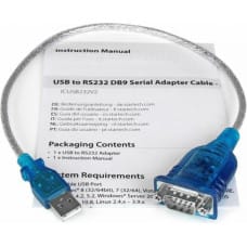 Startech USB uz RS232 Adapteris Startech ICUSB232V2           Pelēks