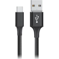 Goms USB to mikro USB kabelis Goms Melns 1 m