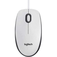 Logitech Оптическая мышь Logitech B100 800 dpi Белый