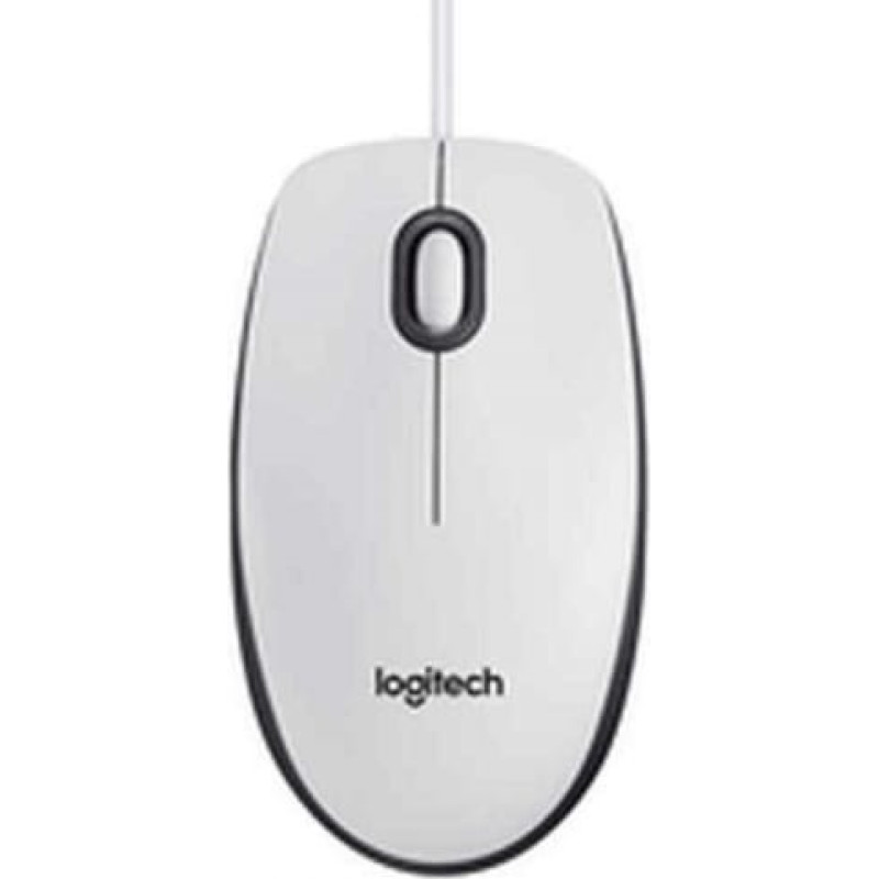 Logitech Optiskā pele Logitech B100 800 dpi Balts