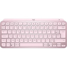 Logitech Bezvadu Klaviatūra Logitech MX Keys Mini Rozā AZERTY