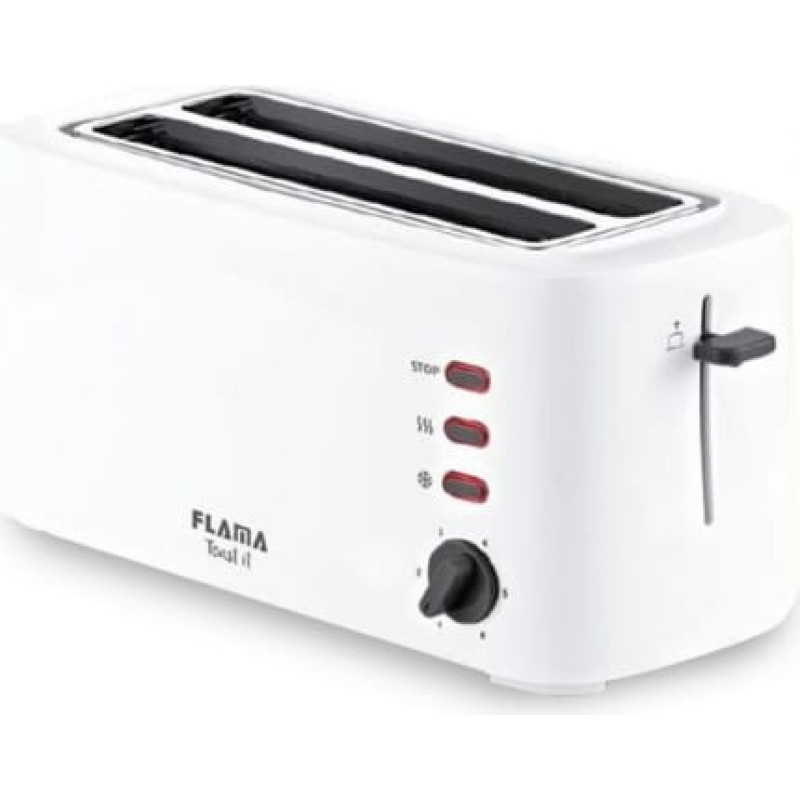 Flama Tosteris Flama 948FL 1630W Balts 1630 W