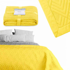 Ameliahome BEDS/AH/OPHELIA/MUSTARD/200x220