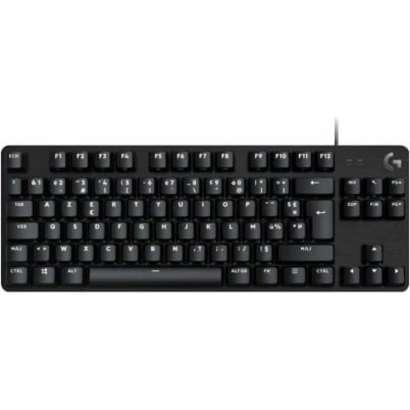 Logitech Klaviatūra Logitech G413 TKL SE USB Melns Aizmugurgaismojums Spēles AZERTY