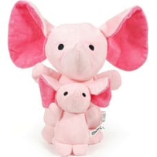 Gloria Плюшевая игрушка для собак Gloria Hoa Розовый Слон полиэстер Резина Eva