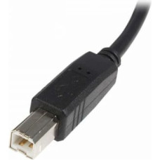 Startech Кабель USB A — USB B Startech USB2HAB3M            Чёрный