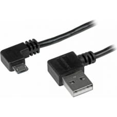 Startech USB to mikro USB kabelis Startech USB2AUB2RA2M         Melns