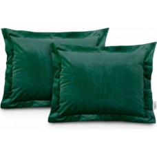 Ameliahome CUS/AH/VELVET/D.GREEN/SIDE/50X70*2