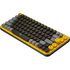 Logitech Klaviatūra Logitech POP AZERTY Dzeltens