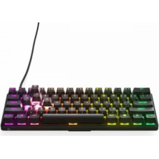 Steelseries Klaviatūra SteelSeries Apex Pro Mini USB Melns Spēles Aizmugurgaismojums LDC AZERTY