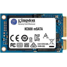 Kingston Cietais Disks Kingston SKC600MS TLC 3D mSATA 1 TB SSD