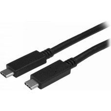 Startech Kabelis USB C Startech USB315CC2M           (2 m) Melns