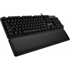 Logitech Bluetooth-клавиатура с подставкой для планшета Logitech G513 CARBON LIGHTSYNC RGB Mechanical Gaming Keyboard, GX Brown