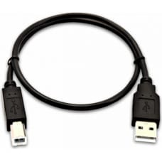 V7 USB A uz USB B Kabelis V7 V7USB2AB-50C-1E      Melns