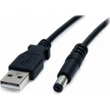 Startech USB Kabelis Startech USB2TYPEM2M          Melns