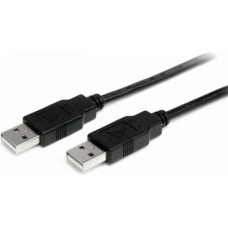 Startech USB Kabelis Startech USB2AA2M             USB A Melns