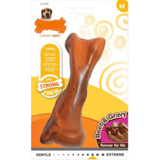 Nylabone Прорезыватель для зубов для собак Nylabone Strong Chew Соус Мясо Резина Размер М