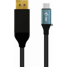 I-Tec USB C uz Display Porta Adapteris i-Tec C31CBLDP60HZ2M       (2 m) 4K Ultra HD Melns