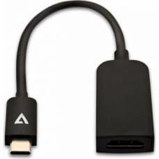 V7 USB C uz HDMI Adapteris V7 V7UCHDMISL-1E        Melns
