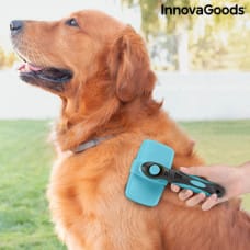 Innovagoods Щетка для чистки домашних животных с выдвижными щетинками Groombot InnovaGoods