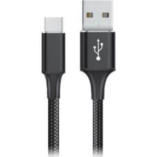 Goms USB A uz USB C Kabelis Goms Melns