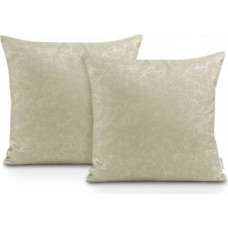 Ameliahome CUS/AH/OXFORD/GINKGO/CREAM/45X45*2