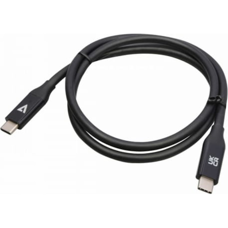 V7 Kabelis Micro USB V7 V7USB4-80CM          Melns 0,8 m