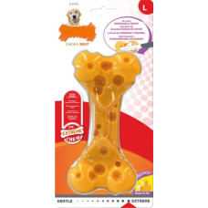 Nylabone Прорезыватель для зубов для собак Nylabone Dura Chew Сыр Размер L Нейлон