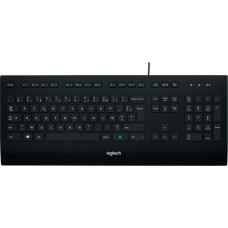 Logitech Klaviatūra Logitech K280E  Melns AZERTY