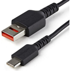 Startech USB A uz USB C Kabelis Startech USBSCHAC1M           Melns