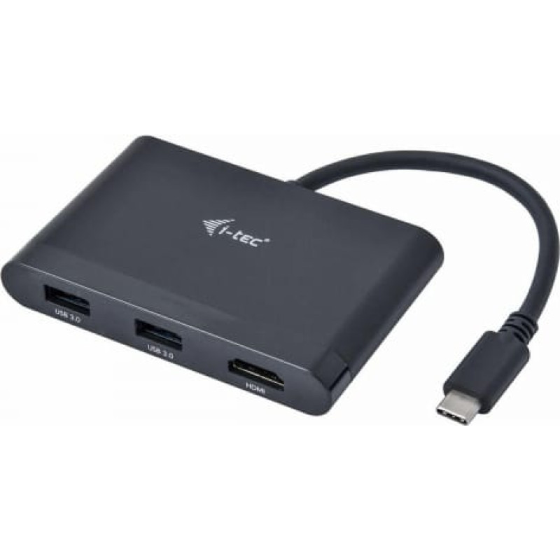 I-Tec USB Adapteris i-Tec C31DTPDHDMI          Melns