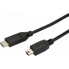 Startech Kabelis USB C Startech USB2CMB2M            USB C Melns