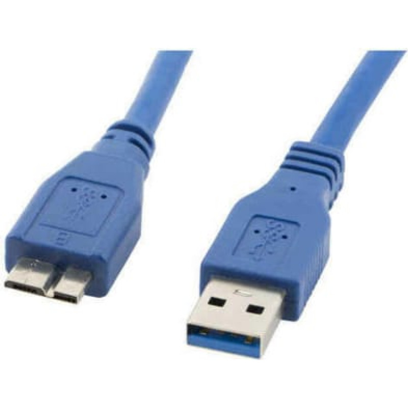 Lanberg USB to mikro USB kabelis Lanberg CA-US3M-10CC-0005-B (0,5 m)