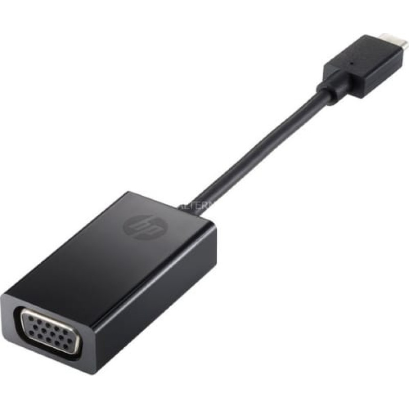 HP USB C uz VGA Adapteris HP P7Z54AA#ABB Melns