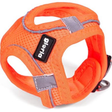 Gloria Suņu drošības siksna Gloria Air Mesh Trek Star Adjustable Oranžs XXXS Izmērs (18-20 cm)